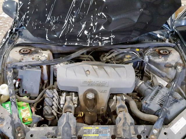 2G2WP552X71205891 - 2007 PONTIAC GRAND PRIX BLACK photo 7