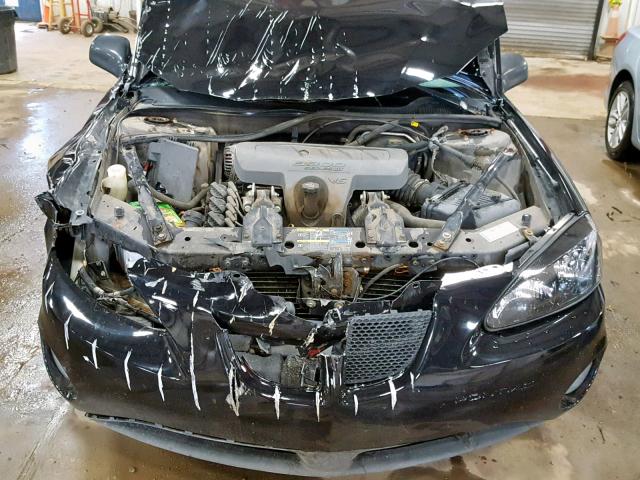 2G2WP552X71205891 - 2007 PONTIAC GRAND PRIX BLACK photo 9