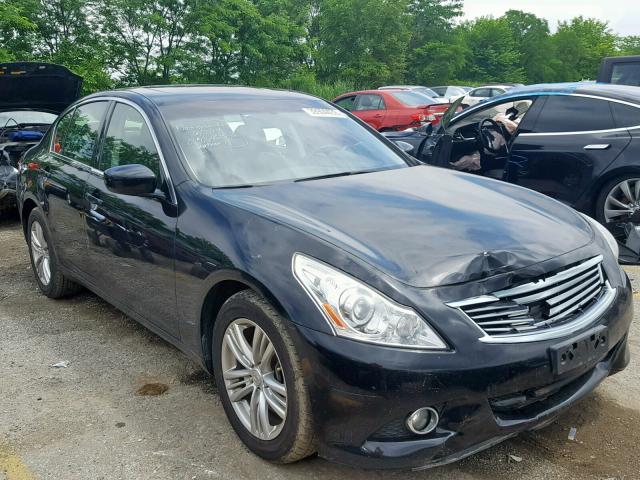 JN1CV6AR6DM353066 - 2013 INFINITI G37 BLACK photo 1