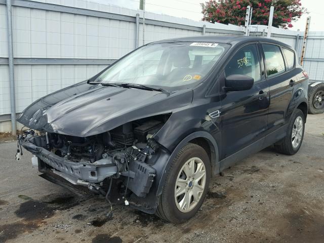 1FMCU0F79EUA89892 - 2014 FORD ESCAPE S BLACK photo 2