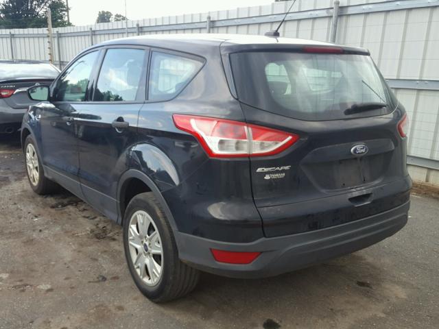 1FMCU0F79EUA89892 - 2014 FORD ESCAPE S BLACK photo 3