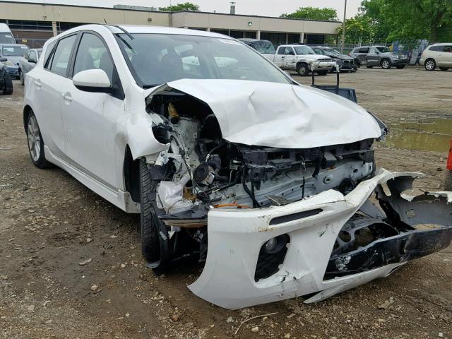 JM1BL1L58C1511502 - 2012 MAZDA 3 S WHITE photo 1