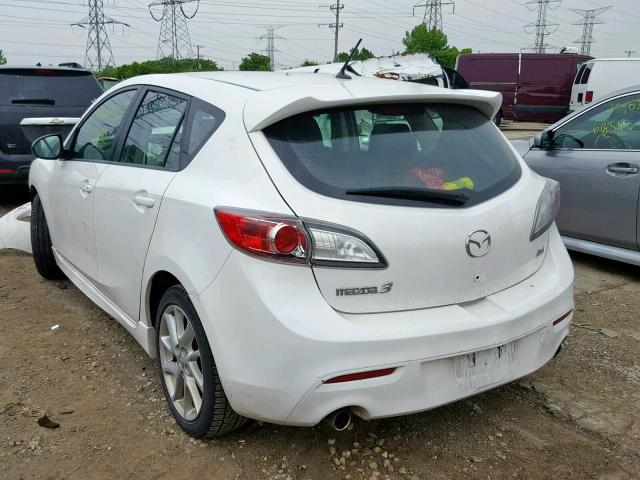 JM1BL1L58C1511502 - 2012 MAZDA 3 S WHITE photo 3