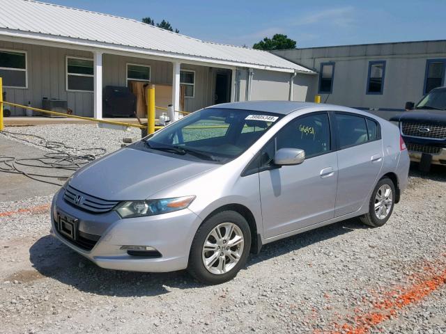 JHMZE2H76BS005876 - 2011 HONDA INSIGHT EX SILVER photo 2