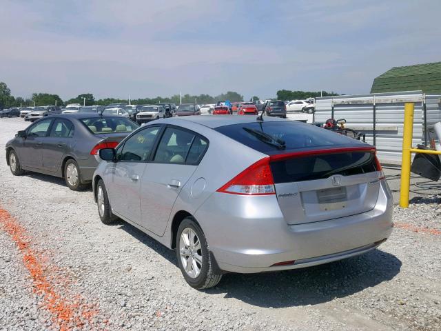 JHMZE2H76BS005876 - 2011 HONDA INSIGHT EX SILVER photo 3