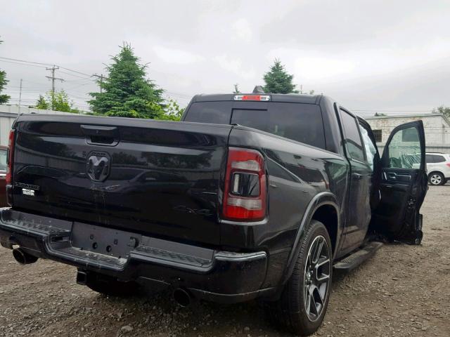 1C6SRFJT8KN726762 - 2019 RAM 1500 LARAM BLACK photo 4