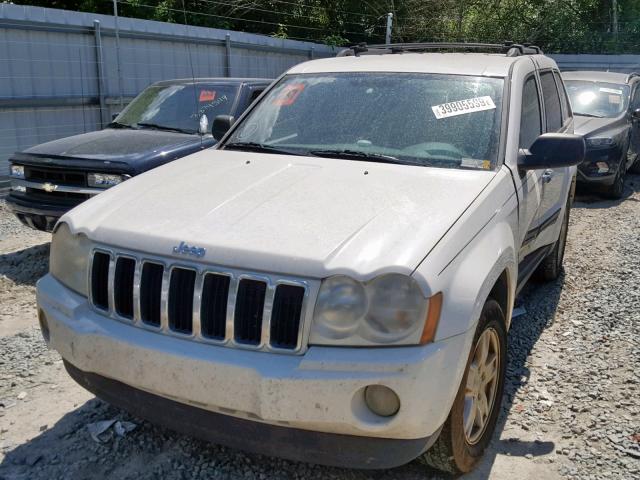 1J4GR48K56C241412 - 2006 JEEP GRAND CHER WHITE photo 2