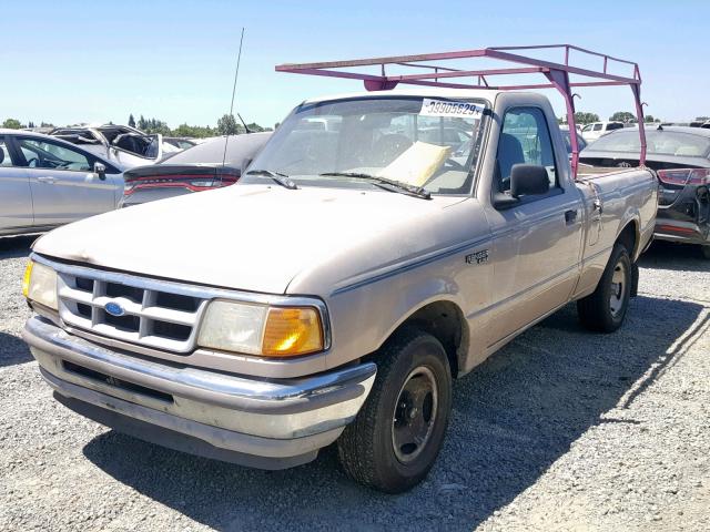 1FTCR10A6RPA43795 - 1994 FORD RANGER BROWN photo 2