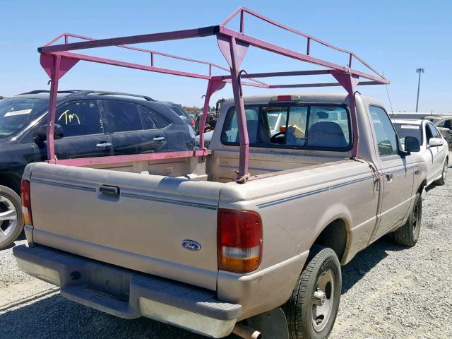 1FTCR10A6RPA43795 - 1994 FORD RANGER BROWN photo 4
