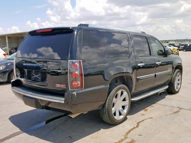 1GKFK66887J233315 - 2007 GMC YUKON XL D BLACK photo 4