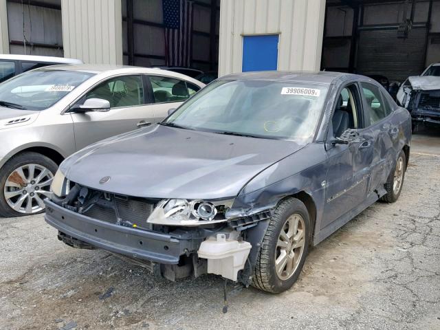 YS3FD49Y071112177 - 2007 SAAB 9-3 2.0T SILVER photo 2