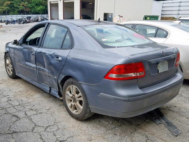 YS3FD49Y071112177 - 2007 SAAB 9-3 2.0T SILVER photo 3