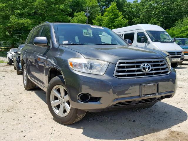 JTEES41A982098861 - 2008 TOYOTA HIGHLANDER GRAY photo 1