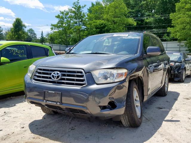 JTEES41A982098861 - 2008 TOYOTA HIGHLANDER GRAY photo 2