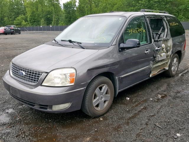 2FMDA58266BA03330 - 2006 FORD FREESTAR L GRAY photo 2