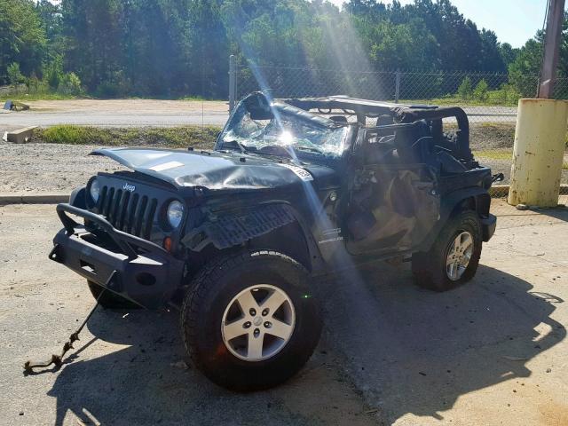 1J4AA2D13BL545086 - 2011 JEEP WRANGLER S GREEN photo 10