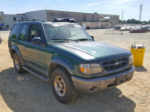 1FMZU24E5XUB98702 - 1999 FORD EXPLORER GREEN photo 1