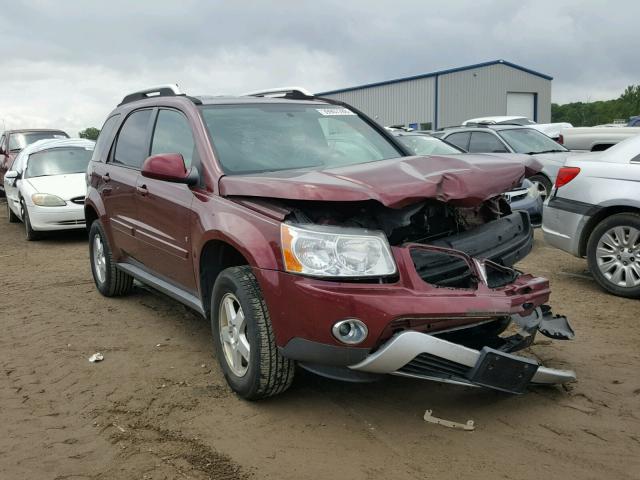 2CKDL43F486315962 - 2008 PONTIAC TORRENT MAROON photo 1