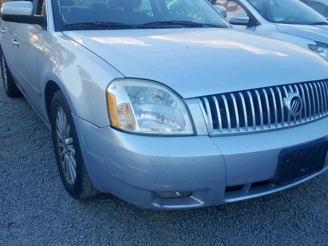 1MEFM42165G621686 - 2005 MERCURY MONTEGO PR 银色 照片 9