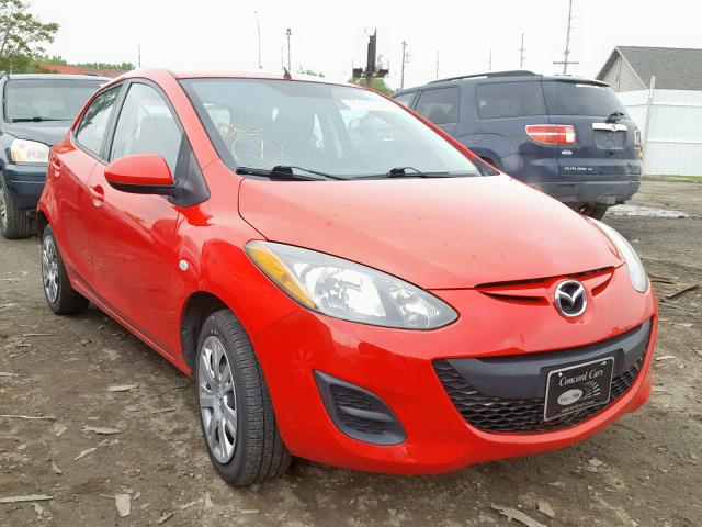 JM1DE1KYXE0177884 - 2014 MAZDA MAZDA2 SPO RED photo 1