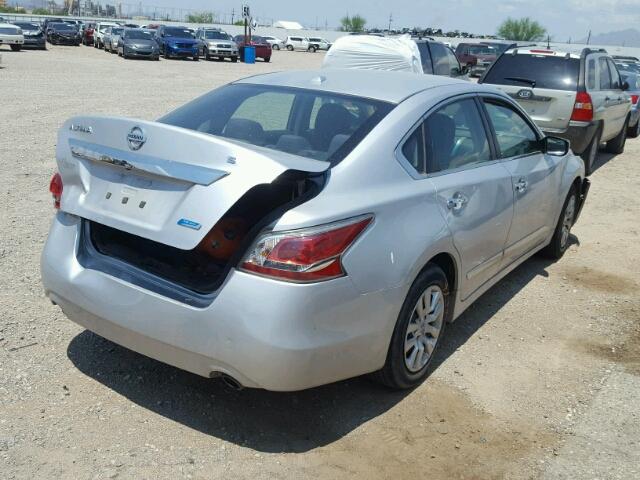 1N4AL3AP3EN387121 - 2014 NISSAN ALTIMA 2.5 SILVER photo 4