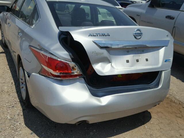 1N4AL3AP3EN387121 - 2014 NISSAN ALTIMA 2.5 SILVER photo 9