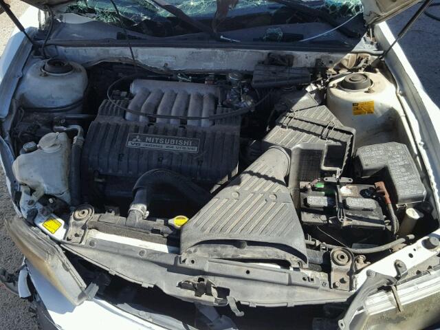 6MMAP67P63T011955 - 2003 MITSUBISHI DIAMANTE L WHITE photo 7