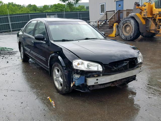 JN1CA31D81T811383 - 2001 NISSAN MAXIMA GXE BLACK photo 1