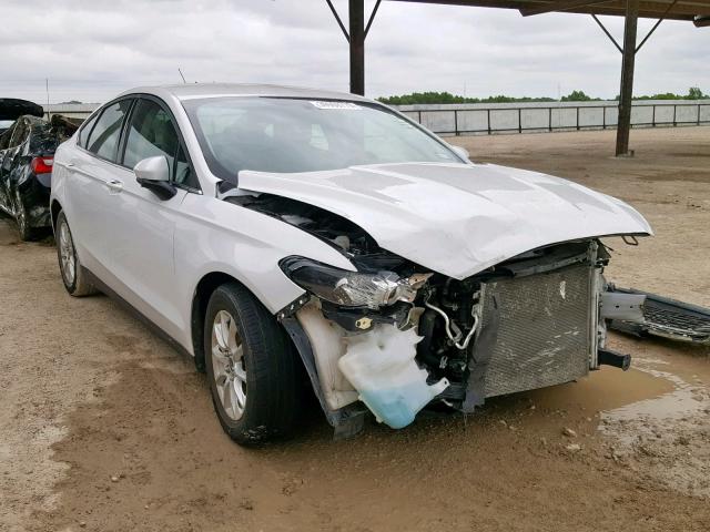 3FA6P0G74GR226969 - 2016 FORD FUSION S WHITE photo 1