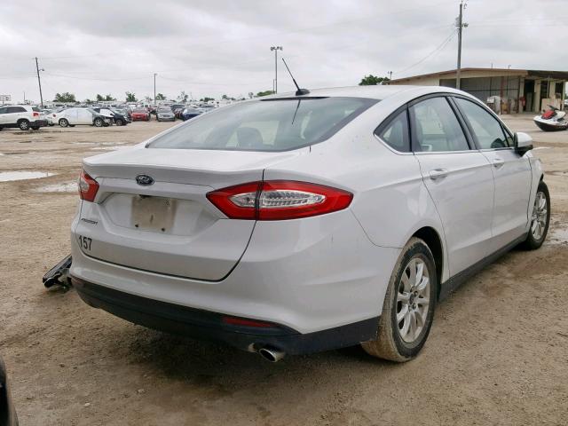 3FA6P0G74GR226969 - 2016 FORD FUSION S WHITE photo 4