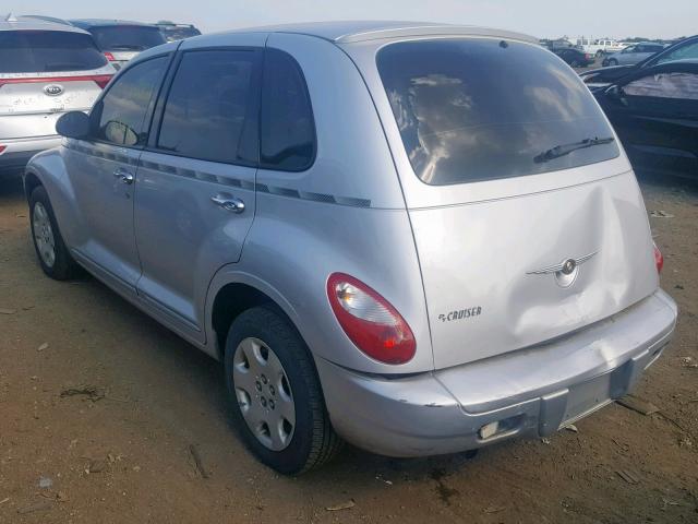 3A8FY48BX8T175119 - 2008 CHRYSLER PT CRUISER SILVER photo 3