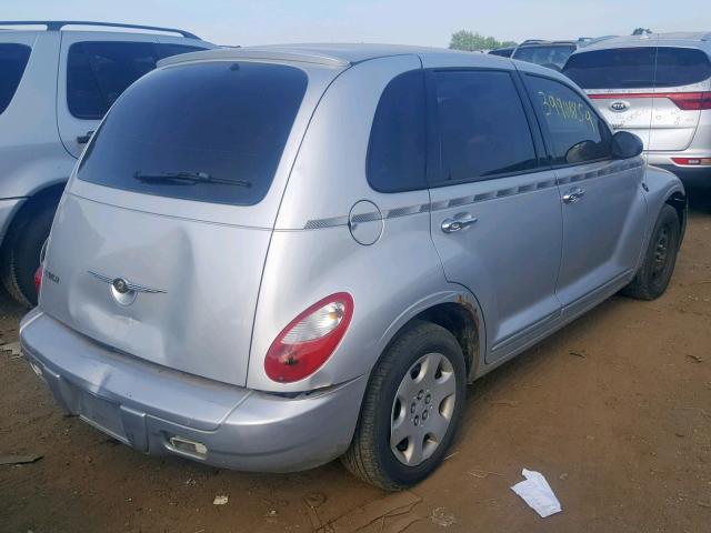 3A8FY48BX8T175119 - 2008 CHRYSLER PT CRUISER SILVER photo 4