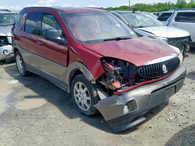 3G5DB03E35S557303 - 2005 BUICK RENDEZVOUS MAROON photo 1