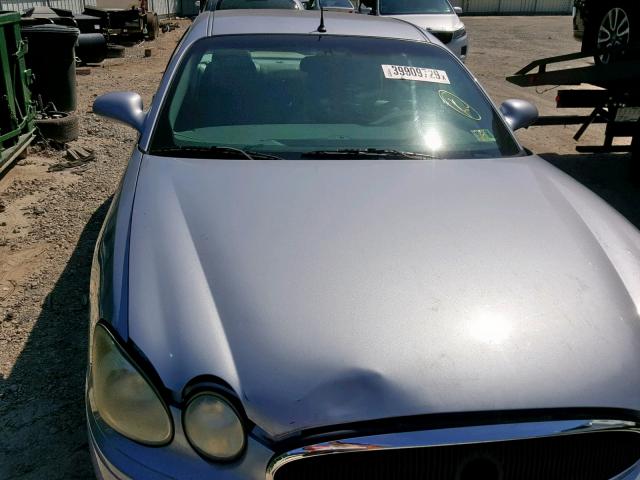 2G4WD532051324095 - 2005 BUICK LACROSSE C SILVER photo 10