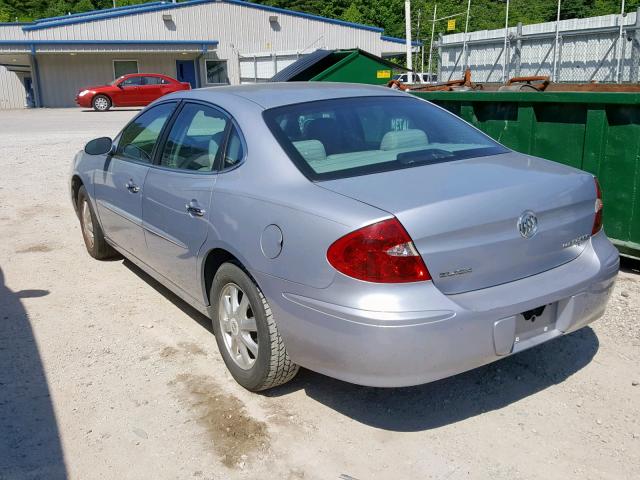 2G4WD532051324095 - 2005 BUICK LACROSSE C SILVER photo 3
