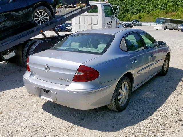 2G4WD532051324095 - 2005 BUICK LACROSSE C SILVER photo 4