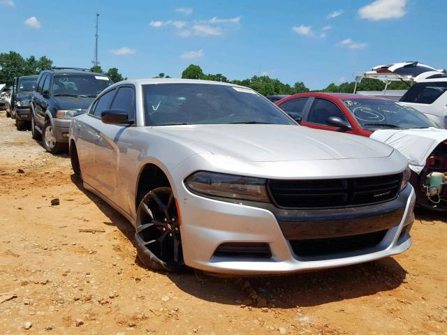 2C3CDXBG0KH554436 - 2019 DODGE CHARGER SX SILVER photo 1