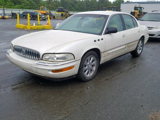 1G4CU541234131408 - 2003 BUICK PARK AVENU WHITE photo 2