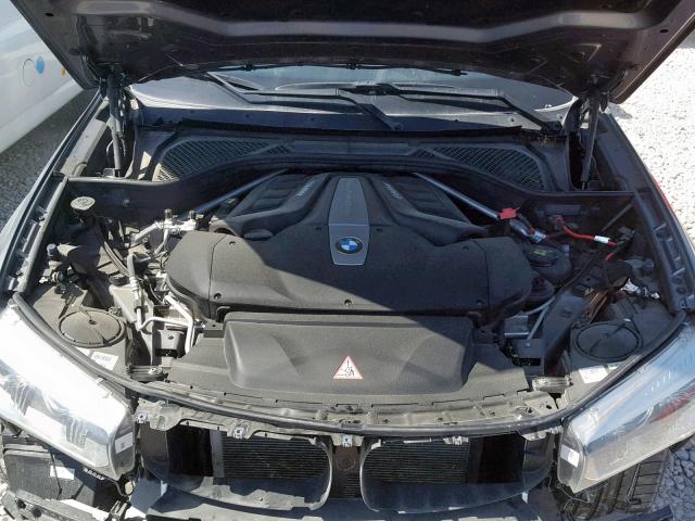 5UXKU6C53G0R34248 - 2016 BMW X6 XDRIVE5 GRAY photo 7