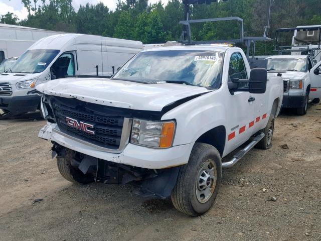 1GT01ZE83CF128508 - 2012 GMC SIERRA C25 WHITE photo 2