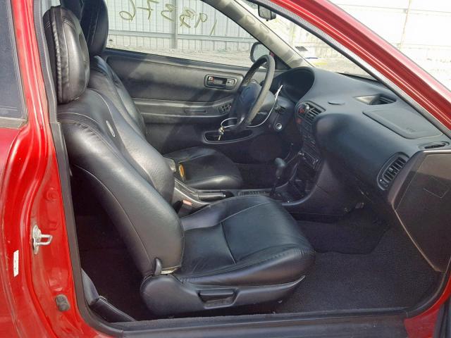 JH4DC4457XS000130 - 1999 ACURA INTEGRA LS RED photo 5