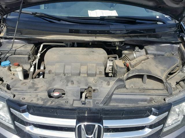 5FNRL5H23EB013593 - 2014 HONDA ODYSSEY LX GRAY photo 7