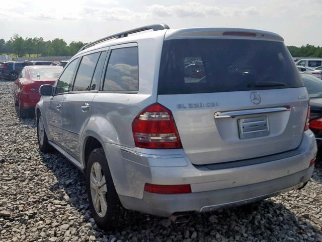 4JGBF22E38A437715 - 2008 MERCEDES-BENZ GL 320 CDI SILVER photo 3