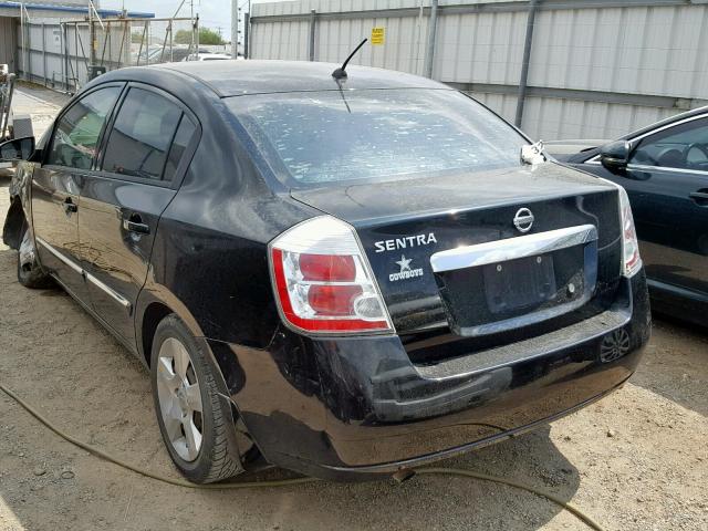 3N1AB6AP3AL705816 - 2010 NISSAN SENTRA 2.0 BLACK photo 3