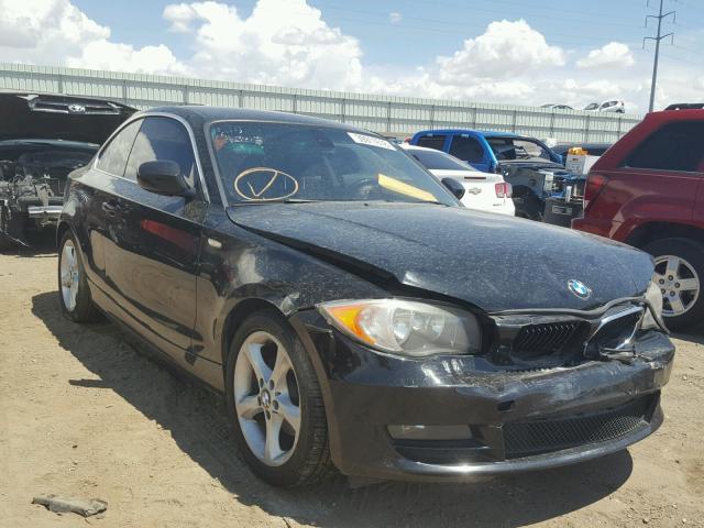 WBAUP9C57BVL90803 - 2011 BMW 128 I BLACK photo 1