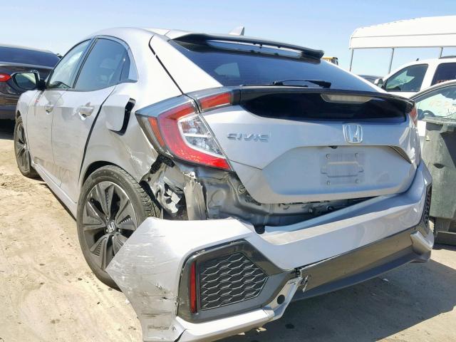 SHHFK7H78HU403203 - 2017 HONDA CIVIC EXL 银色 照片 3