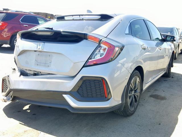 SHHFK7H78HU403203 - 2017 HONDA CIVIC EXL 银色 照片 4