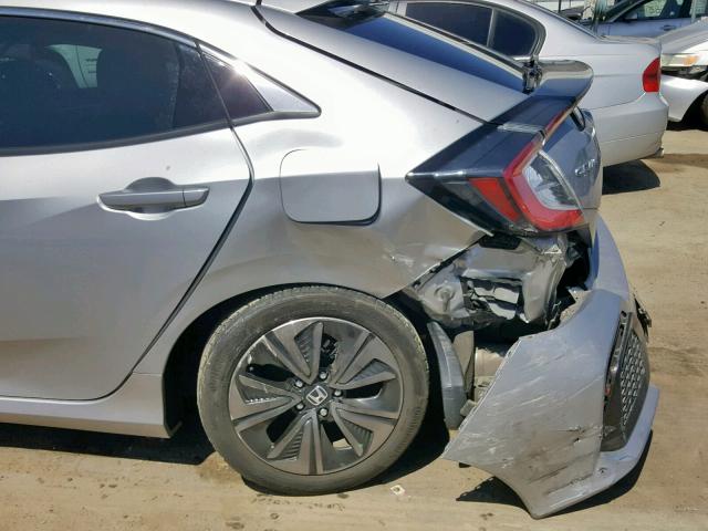 SHHFK7H78HU403203 - 2017 HONDA CIVIC EXL 银色 照片 9