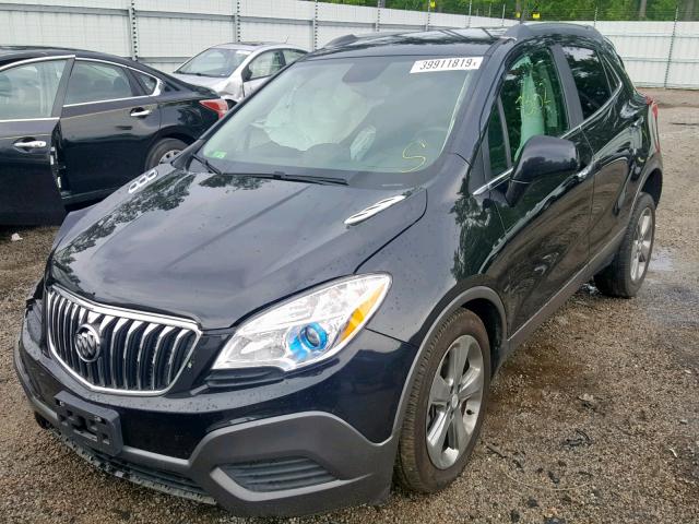 KL4CJESB3DB074829 - 2013 BUICK ENCORE BLACK photo 2