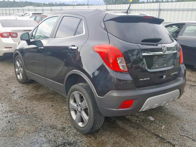 KL4CJESB3DB074829 - 2013 BUICK ENCORE BLACK photo 3